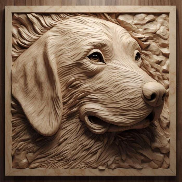 Nature and animals (st The spit dog 2, NATURE_3346) 3D models for cnc